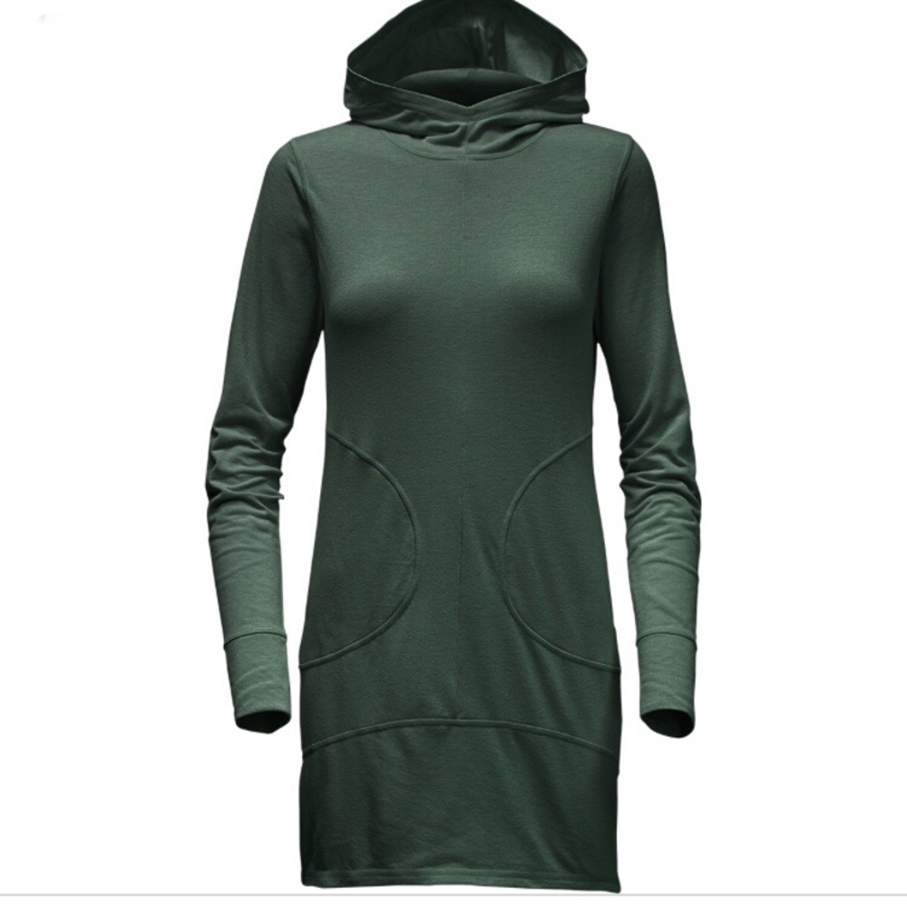 The North Face Dark Green Hooded Tunic